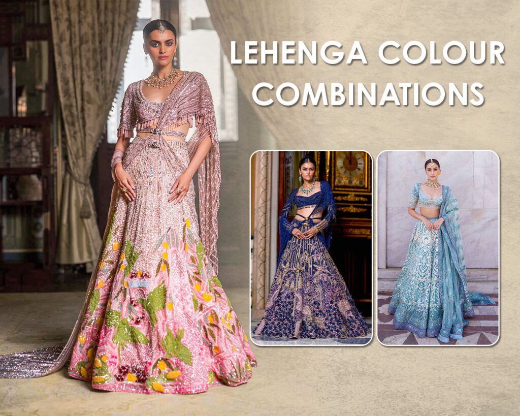 lehenga colour combinations