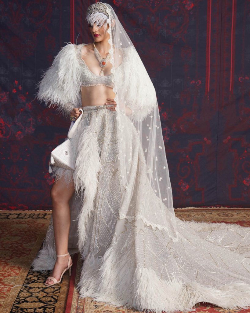 CORINNE BRIDAL LEHENGA SET