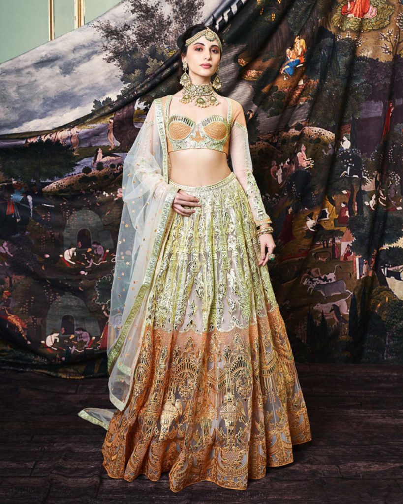 DANIELLE BRIDAL LEHENGA SET