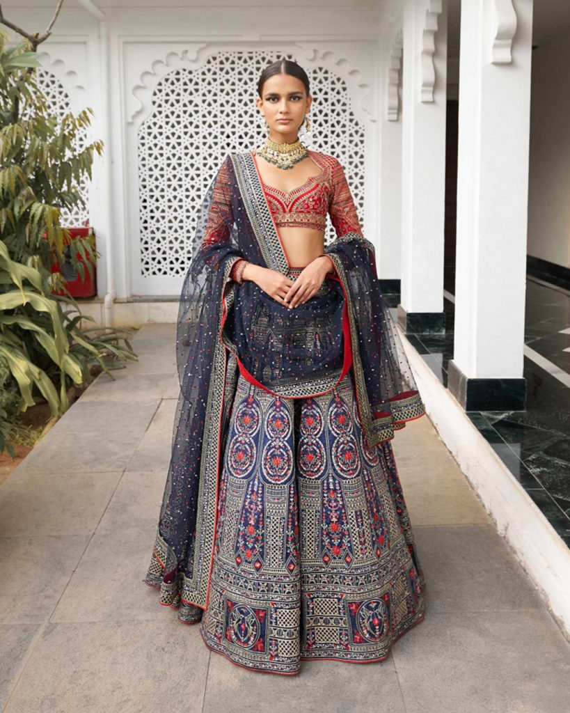 Wedding Wear Semi Stitched Firozi Sana Silk Lehenga Choli, 2.5m at Rs 2999  in Surat
