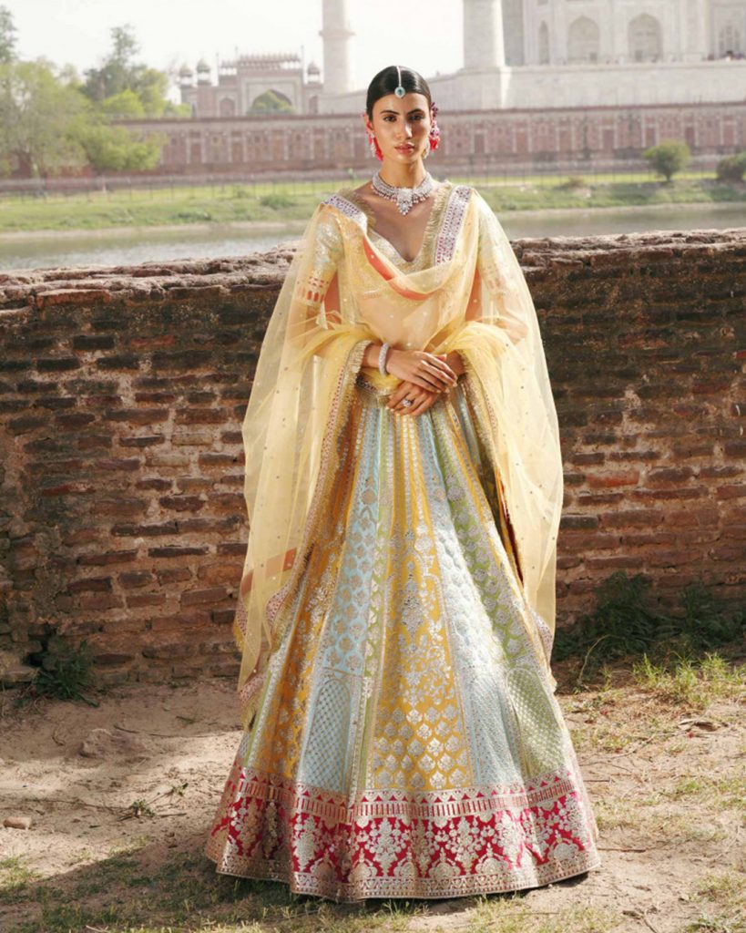 Rosa bridal lehenga