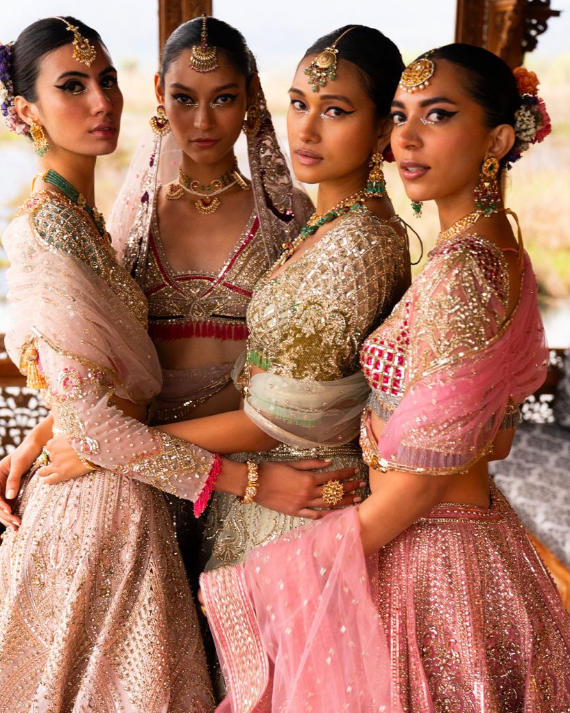 Here are some amazing options for jewllery with lehenga - Styl Inc