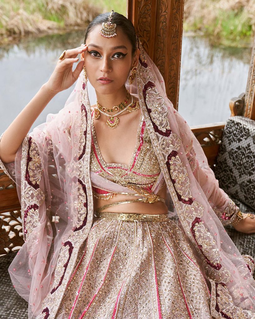 Indian Designer Pink Bridal Wedding lehenga choli for Women with high  quality embroidery work Wedding lehenga choli party wear lehenga choli  Indian - sethnik.com