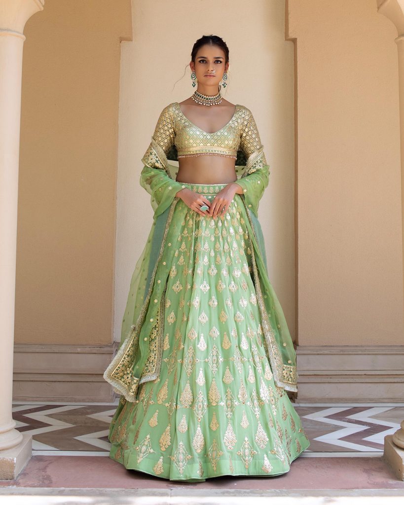 YVETTE BRIDAL LEHENGA SET