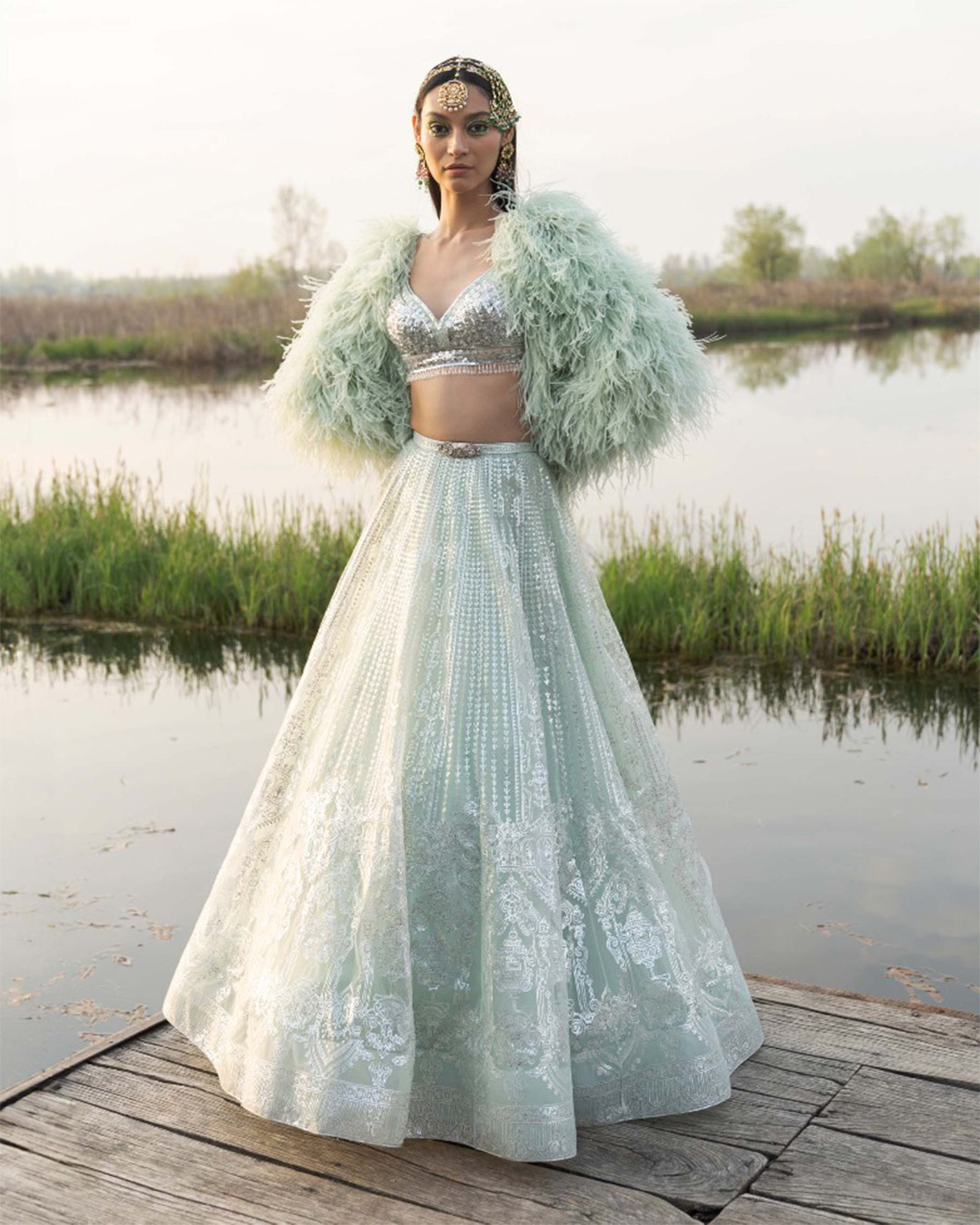 AIYANA BRIDAL LEHENGA SET