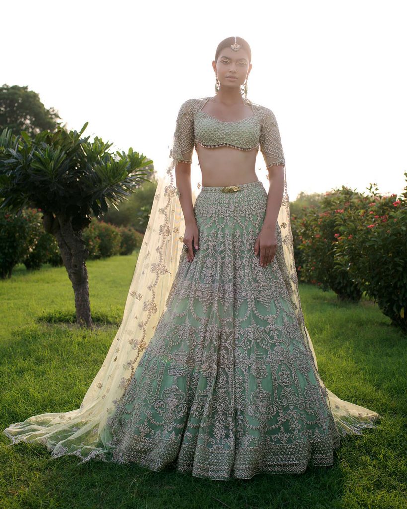 ELLA BRIDAL lehenga SET-mehendi ceremony