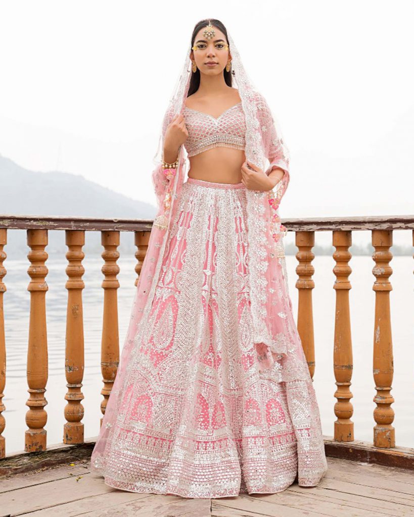 Latest Light Pink Bridal Lehenga Choli,bridal Lehenga Designs,latest Bridal Lehenga  Designs 2022,sabhyasachi Lehenga - Etsy