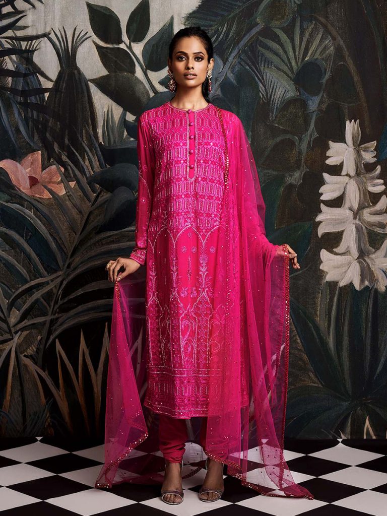 CATHALINE Embroidered KURTA SET