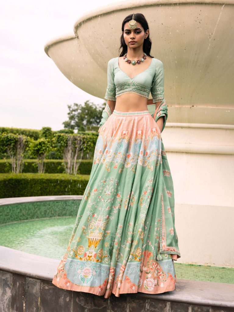 Pixi best Indian lehengas online