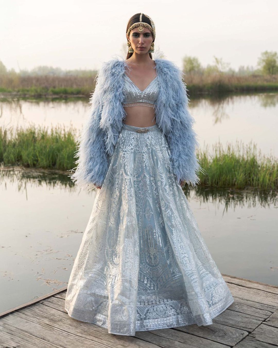 AINSLEY BRIDAL LEHENGA SET