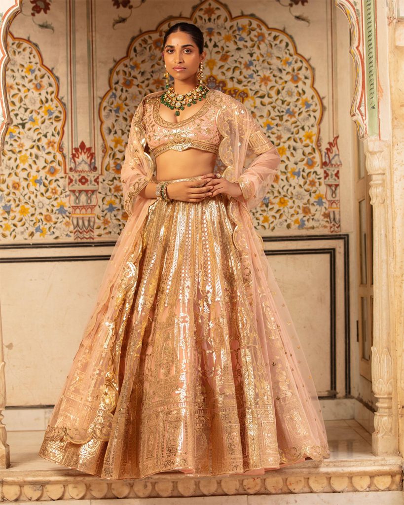 JORDAN BRIDAL LEHENGA SET