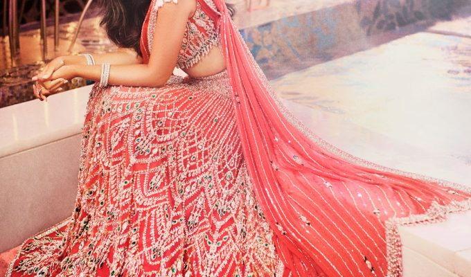 Isha-Ambani-pink-lehenga