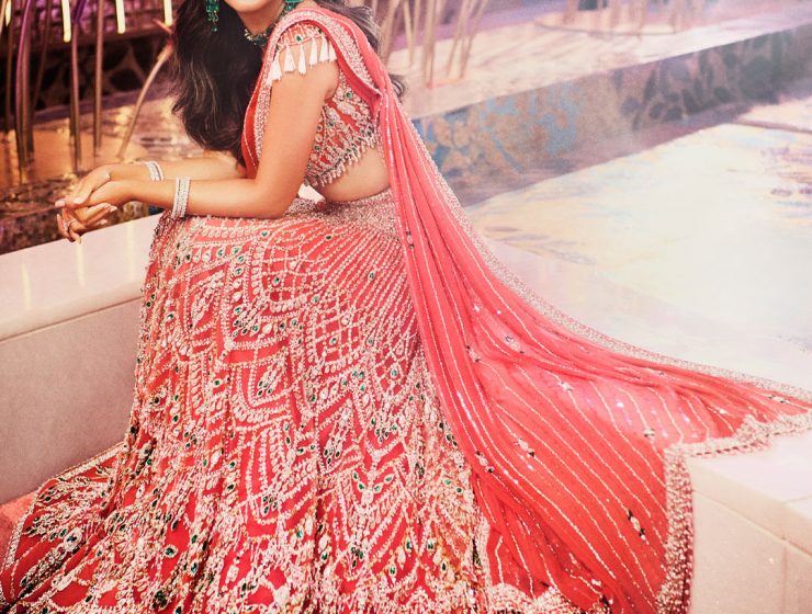 Isha-Ambani-pink-lehenga