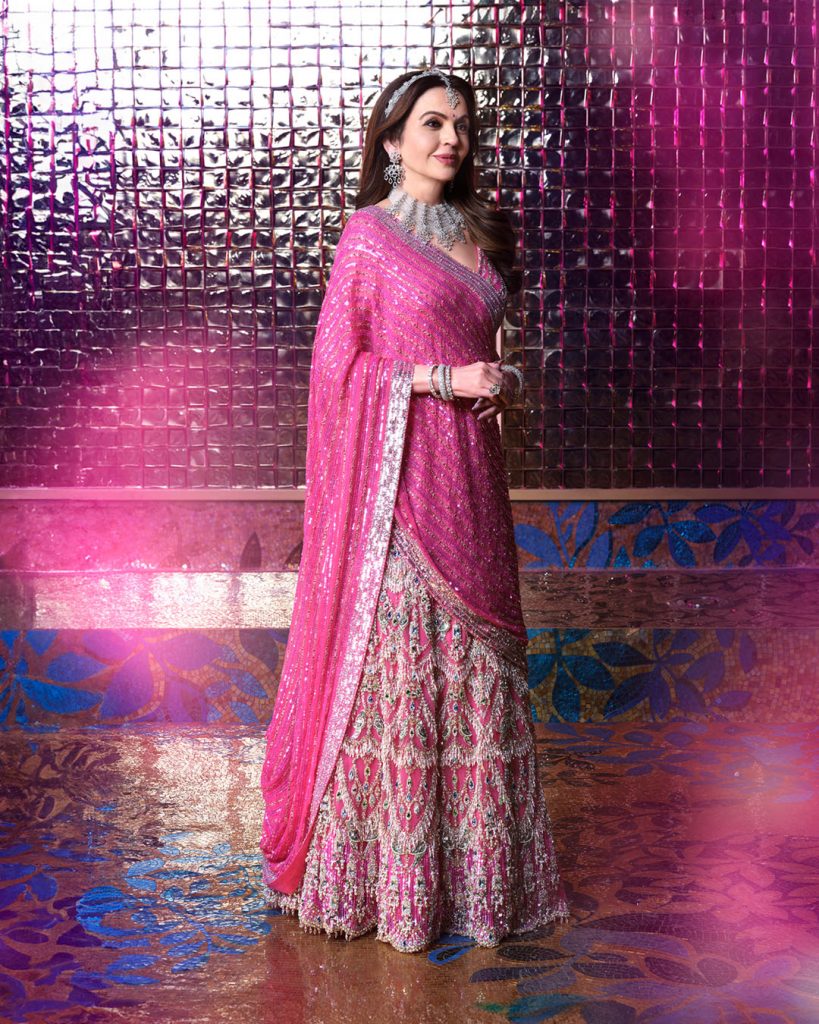 celebrity approved lehenga-nita ambani