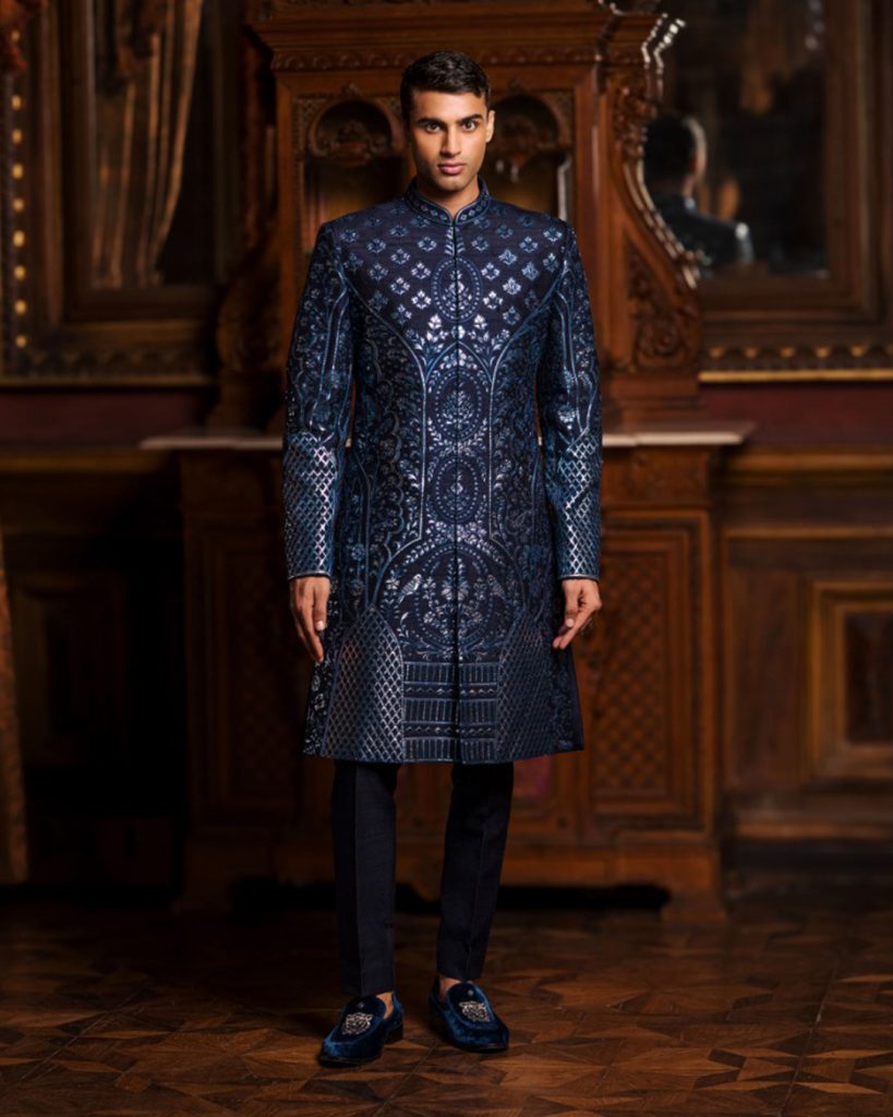 HENRY wedding sherwani for groom