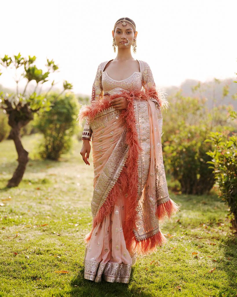RIVIERA- SAREE-SET