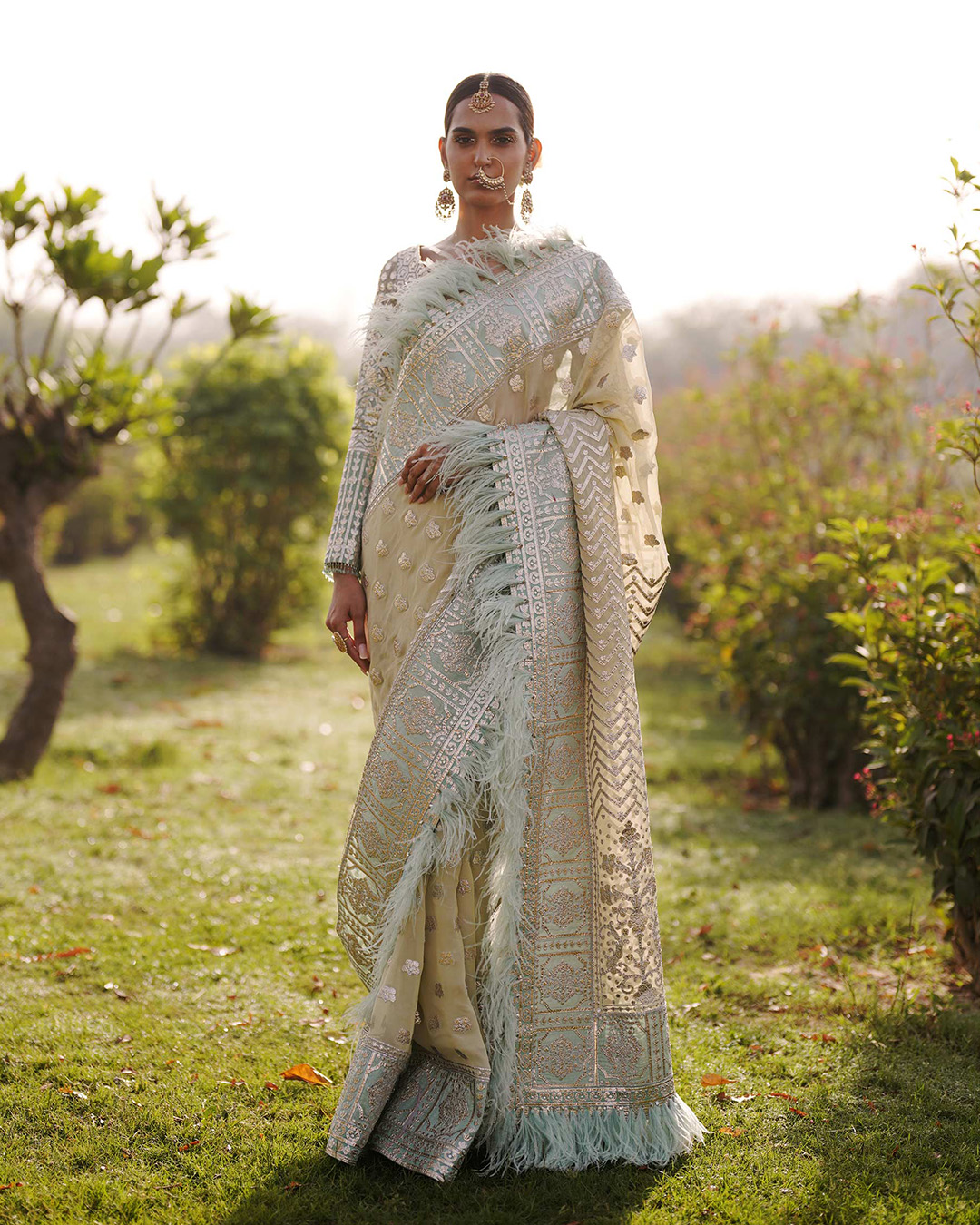 bridal saree