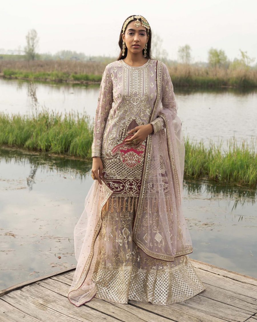 designer sharara suits