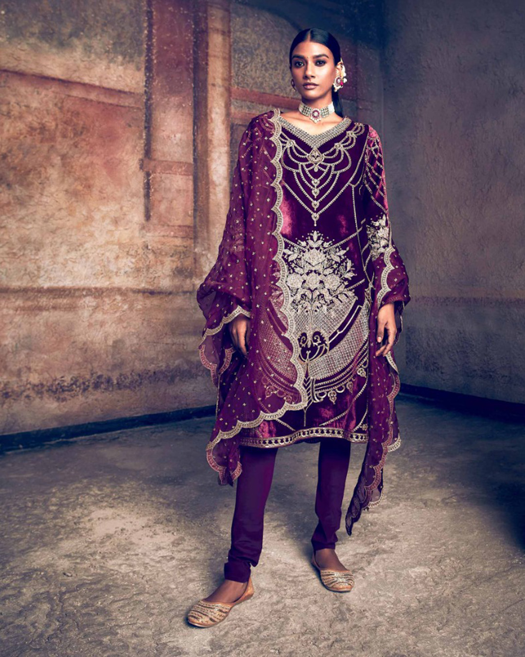 party wear kurta set