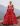 red designer bridal lehenga