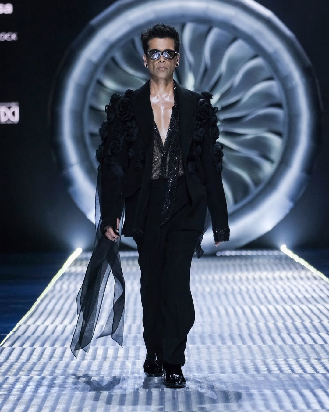 KARAN JOHAR AT LAKME FASHION WEEK