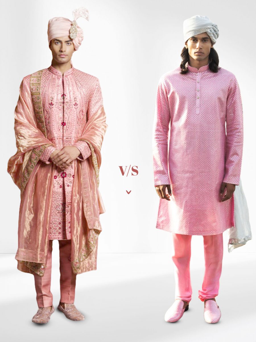 sherwani vs kurta