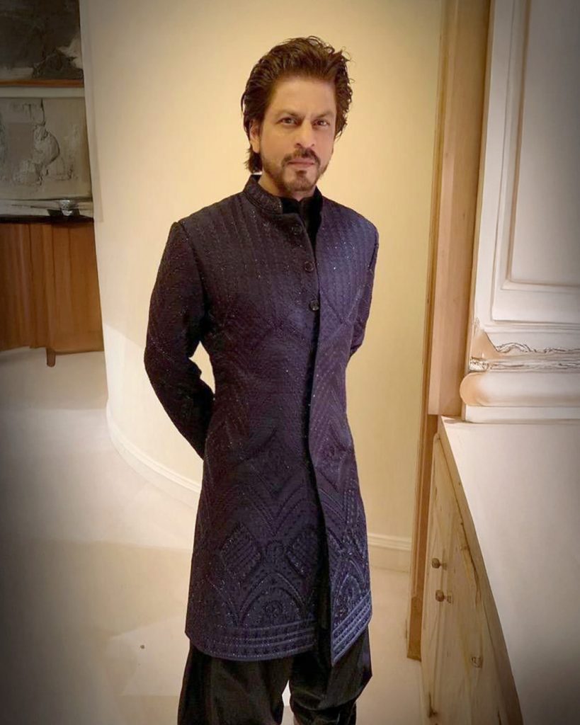 shah rukh khan in sherwani