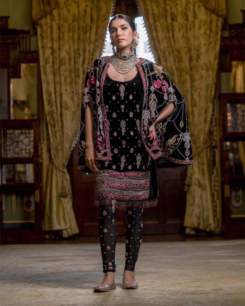 kurti with palazzo pants festive look