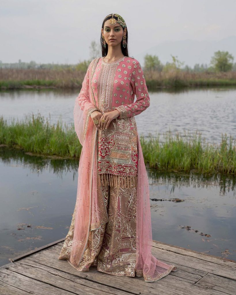 kurti with palazzo pants festive look