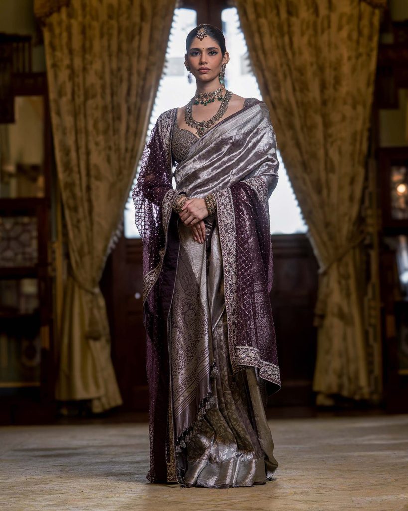 Koyal Contemporary handwoven Kanjivaram saree