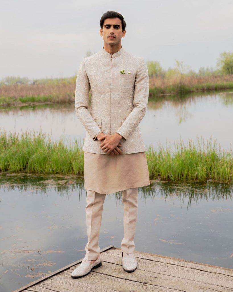 nehru jacket wedding dress for father 