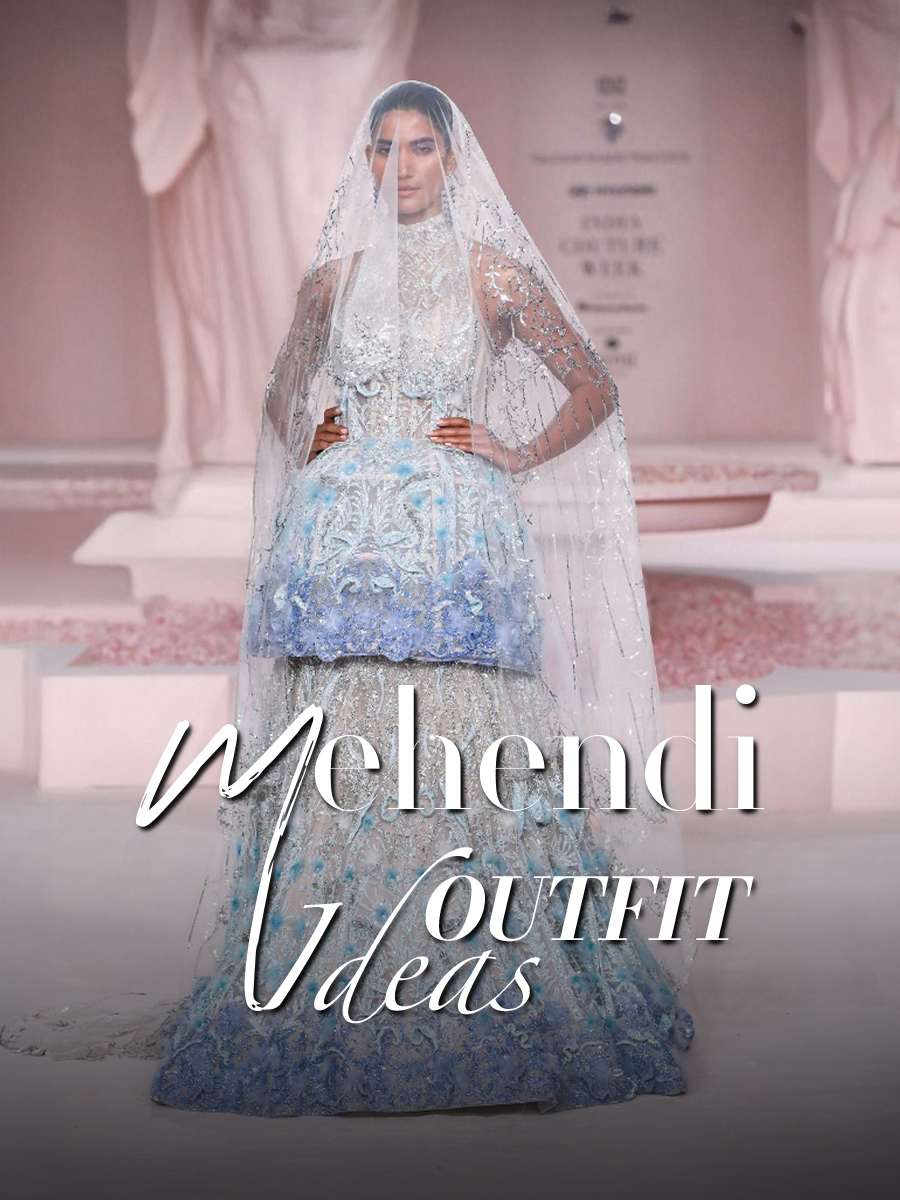 Mehendi outfit ideas