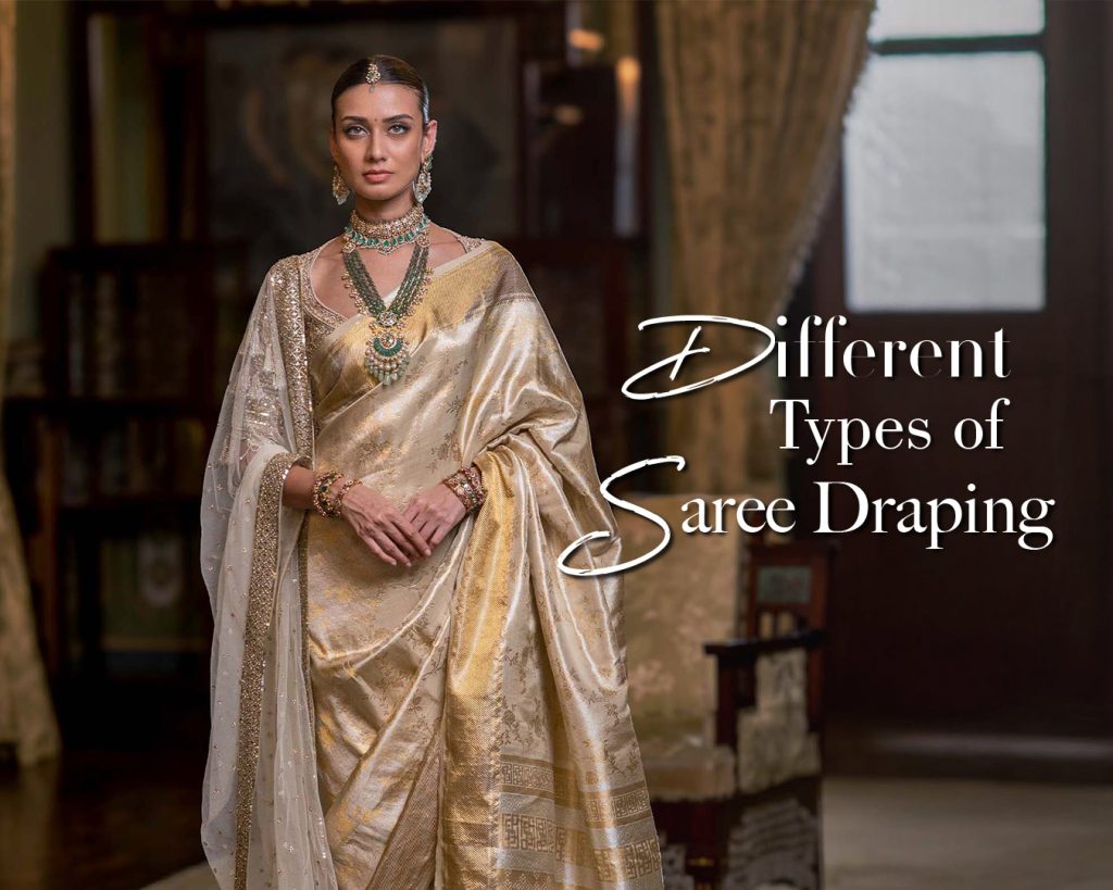 Different Types Of Saree Draping