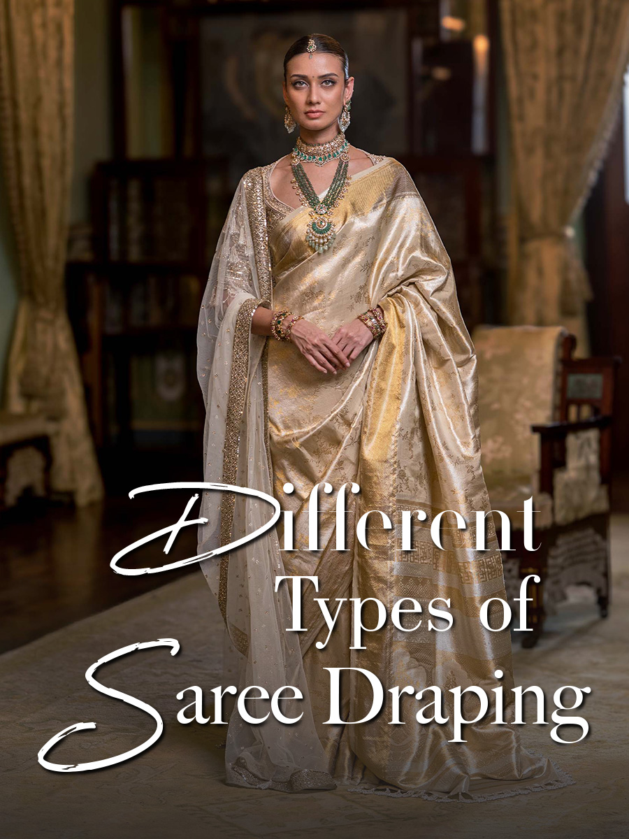 Different Types Of Saree Draping
