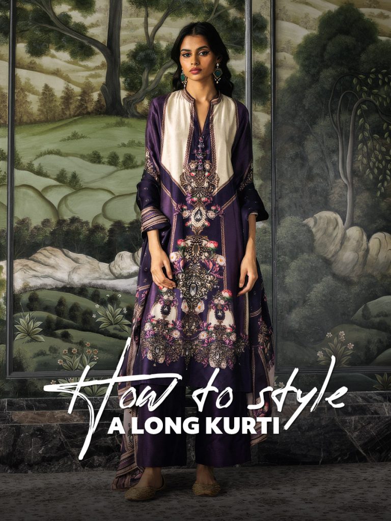 How to Style a Long Kurti