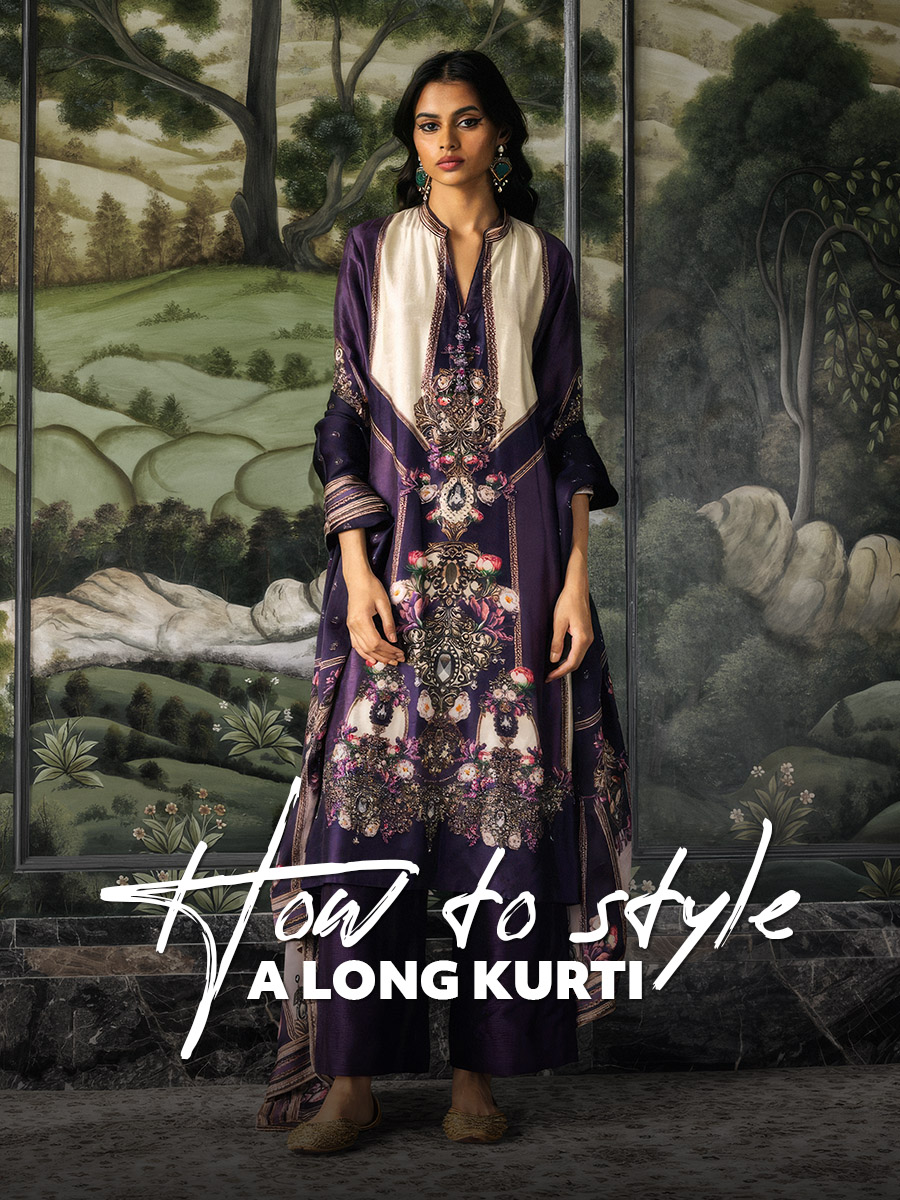 How to Style a Long Kurti
