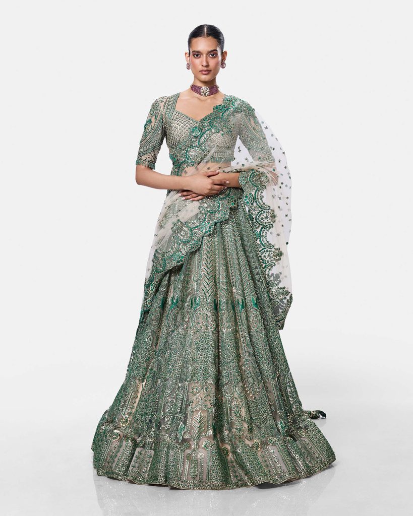 sage-blossom-green-lehenga-vs-ghagra