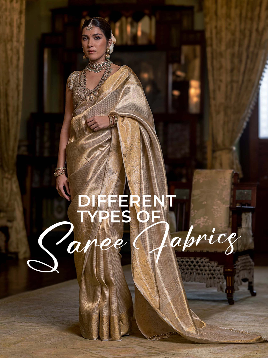 types of saree fabric